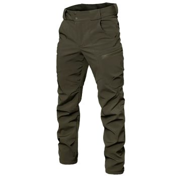 Військовий штормовий вітро-вологозахисний костюм Softshell Gen.II Оливковий XXL (551010) Kali