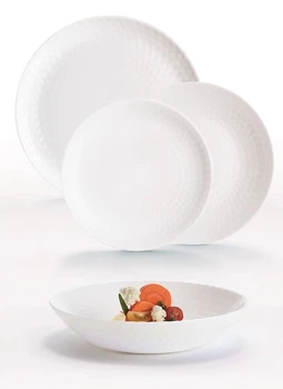 Сервіз LUMINARC PAMPILLE WHITE, 18 пр. (Q6153)
