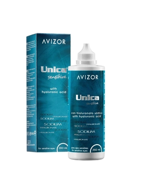 Комплект 410мл Раствор для линз Avizor Unica Sensitive 350 мл + 60мл