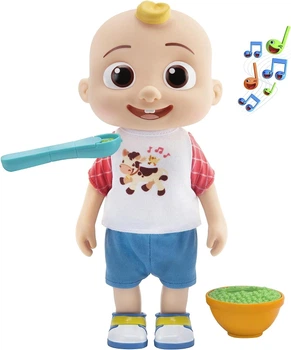 Интерактивная игрушка CoComelon Кокомелон Deluxe Interactive JJ Doll Джей Джей со звуком USA