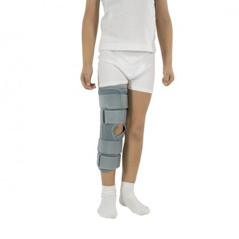 Бандаж (тутор) на коленный сустав детский Алком 3013k р.3 (42) Серый