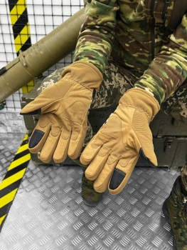 Тактичні/військові зимові рукавички з посиленою накладкою Multicam/Мультикам/Камуфляж (51353)