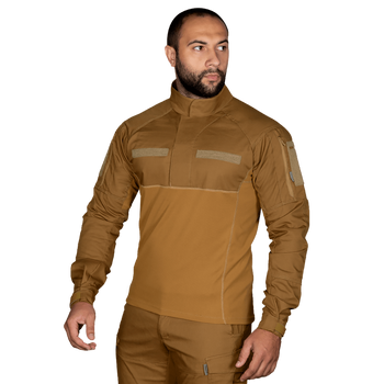 Рубашка боевая тактическая полевая износостойкая рубашка для силовых структур 7208(XXXL) койот (OPT-30181)