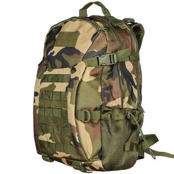Рюкзак тактический полевой износостойкий для силовых структур AOKALI Y003 20-35L Camouflage Green (OPT-8311)