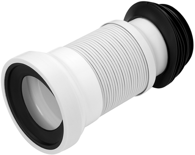 Гофра для унитаза KRONER KRP-GA110 D110 мм 240-455 мм армированная (CV032079)