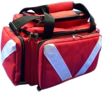 Медична сумка HELIOS VIVUS укладка реанімаційна для лікаря 37х23х50 см Червона (3012-red)