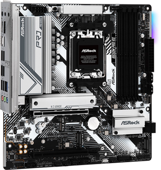 Материнська плата ASRock B650M Pro RS (AM5, AMD B650, PCI-Ex16)