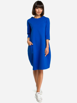 Плаття жіноче BeWear B083 87066 M Синє (5903068416811)
