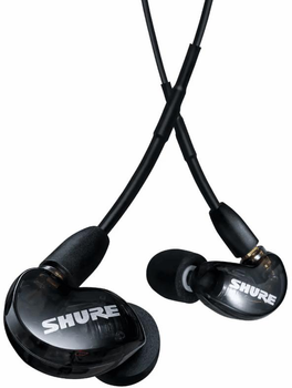 Słuchawki Shure Aonic 215 Black (SE215DYBK+UNI-EFS)