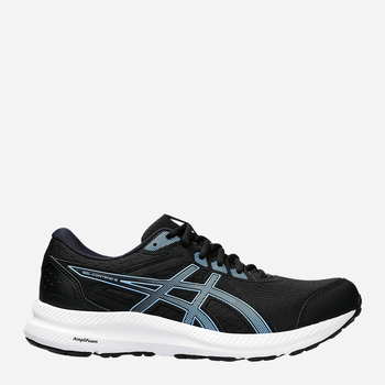 Чоловічі кросівки для бігу ASICS Gel-Contend 8 1011B492-011 46 (11. 5US) 29 см Чорний/Синій (4550456740679)