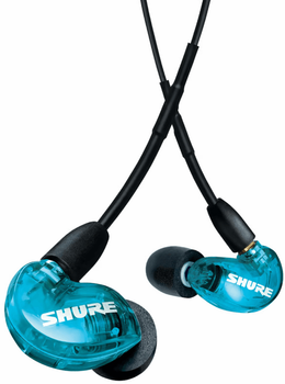 Навушники Shure Aonic 215 Blue (SE215DYBL+UNI-EFS)