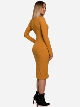Sukienka Made Of Emotion M542 S Dark Yellow (5903068491917)