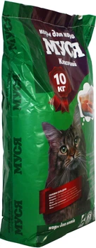 Сухий корм для котів Муся зі смаком класик 10 кг 18326 (4820097803713)