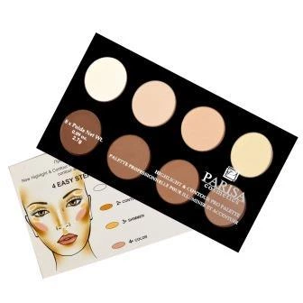 Палитра хайлайтеров и корректоров для лица HL- 08 Parisa cosmetics 000199416