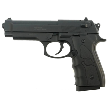 Пистолет страйкбольный Beretta 92 с глушителем Galaxy 18х4,5х25 см (det0006622) Черный