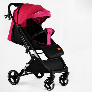 Коляска прогулочная детская JOY 46,5х23х56,5 см (det0010732) Розовый