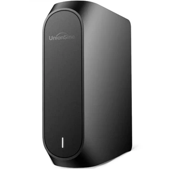 Внешний Настольный Жесткий диск UnionSine HD35 4Tb USB 3.0 + Type-C USB3.2 3.5" Black для Windows MacOS PS4 XBox