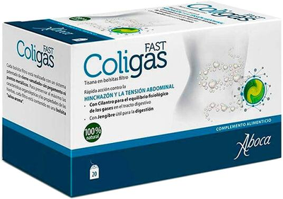 Дієтична добавка Aboca Coligas Fast 20 Filter саше (8032472013150)