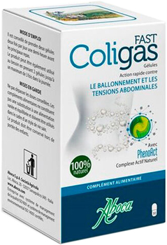Suplement diety Aboca Coligas Fast 30 kapsułek (8032472020882)