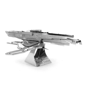 3D металевий пазл і сувенір Mass Effect Turian Cruiser