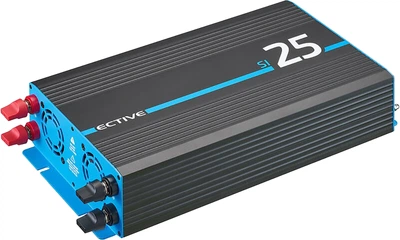 Інвертор із чистою синусоїдою ECTIVE SI 25 2500 Вт 12 В Чорно-синій (SI 25)