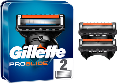 Wymienne wkłady (ostrza) do golenia dla mężczyzn Gillette Fusion5 ProGlide 2 szt (7702018085897)