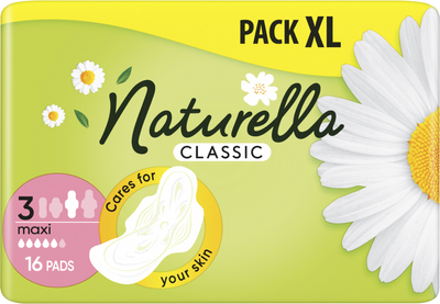 Wkładki higieniczne Naturella Classic Maxi 16 szt (4015400318026)