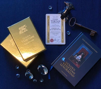 Карты Оракул Ленорман Золотой Венецианский - Golden Venetian Lenormand Tarotmania Eugene Vinitski
