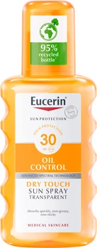 Солнцезащитный спрей для тела с матирующим эффектом Eucerin с SPF30 200 мл (4005800309908)