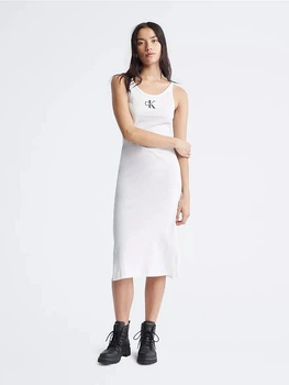 Сукня міді літня жіноча Calvin Klein 534336791 L Біла (1159790033)