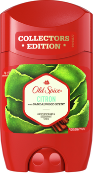 Твердий дезодорант-антиперспірант Old Spice Citron 50 мл (8006540442234)