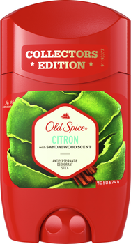 Твердий дезодорант-антиперспірант Old Spice Citron 50 мл (8006540442234)