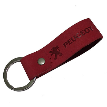 Брелок шкіряний для ключа Peugeut 110866 - Keychain