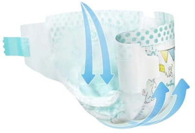 Pieluchy Pampers Active Baby Rozmiar 2 (4-8 kg) 66 szt (8006540224564)