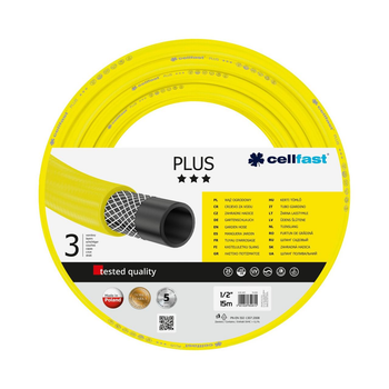 Поливальний шланг PLUS 1/2'' 15м Celfast