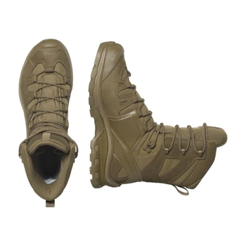 Зимові Берці Salomon Quest 4D Forces High GTX забезпечують підтримку стопи на гірській місцевості розмір 46