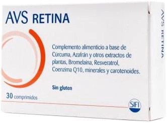 Suplement diety Sifi Avs Retina 30 kapsułek (8027864060140)