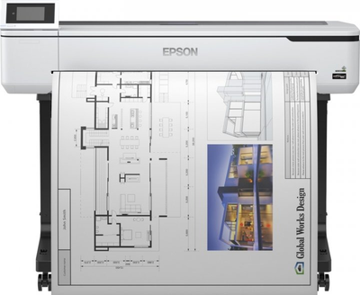 Плоттер струменевий Epson SC-T5100 SURECOLOR Сірий (C11CF12301A0)