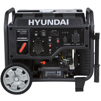 Генератор інверторний однофазний бензиновий Hyundai HHY 7050Si 15л 5.5кВт
