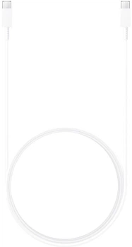 Кабель Samsung Type-C to Type-C Cable 1.8 м (3A) White (EP-DX310JWRGRU)