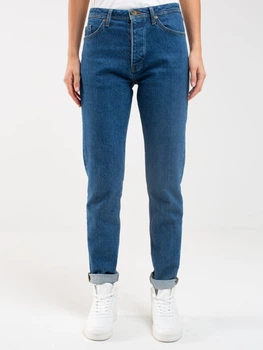 Джинси Slim fit жіночі Big Star Authentic Girl-500 27-30 Темно-сині (5900714669454)