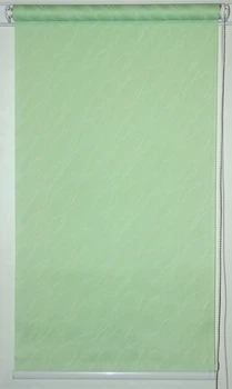 Рулонная штора UK1991 Вода 50*150 см Светло-зеленый АВ-2073