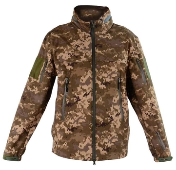 Армейская куртка с капюшоном Soft Shell Пиксель L (Kali)