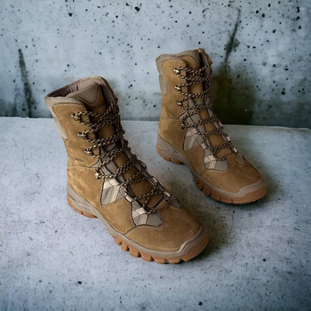 Берцы ботинки тактическая обувь теплые Зима до - 25 натуральная гидрофобная кожа+шерсть Premium усиленная пятка и носок 46