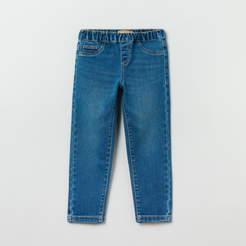 Jeansy regular fit dziecięce dla dziewczynki OVS 1828134 104 cm Niebieskie (8056781680100)