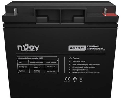 Аккумуляторная батарея Njoy GP1812CF 12V 18Ah (BTVACATHETHCFCN01B) AGM
