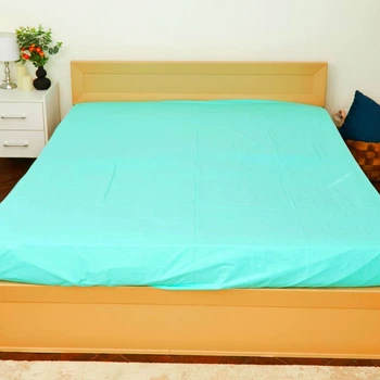 Простынь без резинки Бязь Mint Maxy 200*220 см Ментоловый