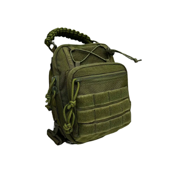 Сумка Tactical 031 Olive тактична сумка для перенесення речей 23,5х6х12 см (TS031-Olive)