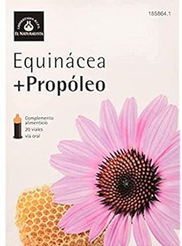 Suplement diety El Natural Equinacea Propoleo 20 fiolek (8410914330209)