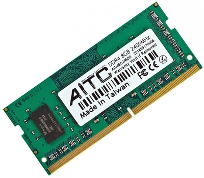 Оперативная память DDR4-2400 8Gb для ноутбука SODIMM PC4-19200 AITC AID48G24SOD 8192MB (770008506)